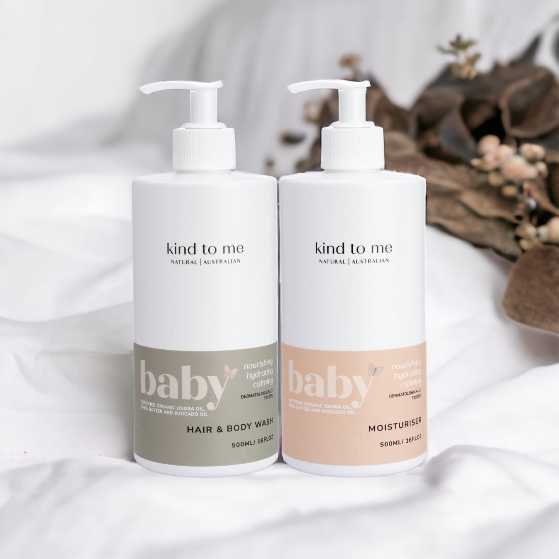 Baby Wash & Moisturiser Bundle